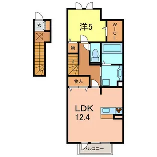 ソフィア大友【2階】の間取り