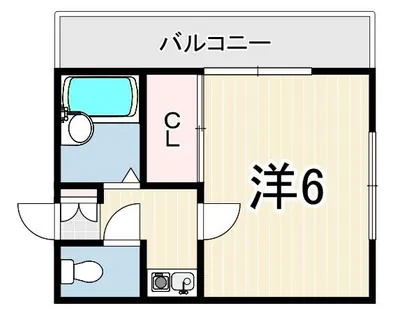 キャメルコートB棟【2階】の間取り