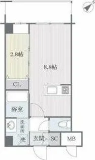 アルティザ平尾【3階】の間取り