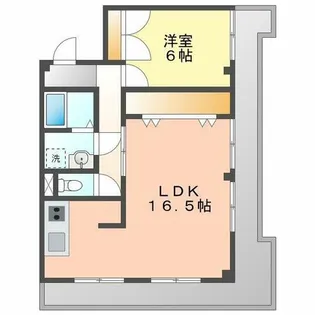 山伸ビル【3階】の間取り