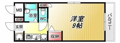 グランドール永和【2階】の間取り