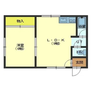 福寿荘【1階】の間取り