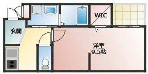ダイショウハイツ【103号室】の間取り