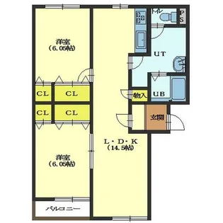 Mハウス・Ⅲ【103号室】の間取り