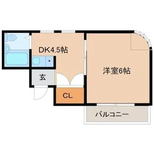 立花スプリングス【3階】の間取り