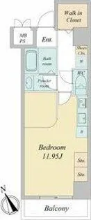 クリサスレジデンス枇杷島【8階】の間取り