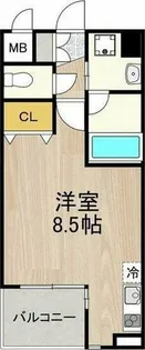 CITY SPIRE 名駅北【7階】の間取り