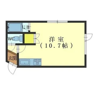 アルファヒルズⅠ【103号室】の間取り