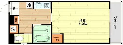 ティアラコート【1階】の間取り