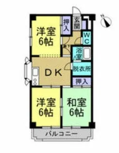 Maison Sakae【506号室】の間取り