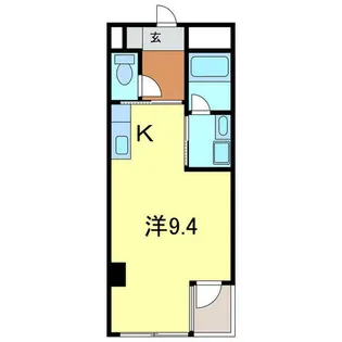 シャトーヨサミ【224号室】の間取り