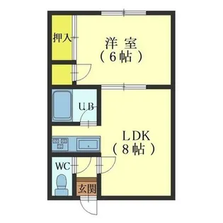 コーポ昭和【2号室】の間取り