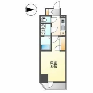 エスリード栄クロスシティ【10階】の間取り
