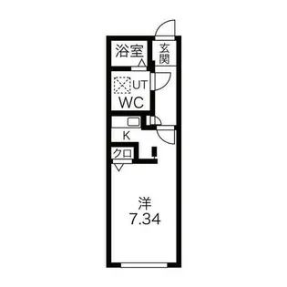 リアライズ名城公園【3階】の間取り