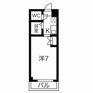 ファミール旭【2階】の間取り