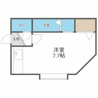 北海道札幌市北区麻生町6丁目【アパート】の間取り