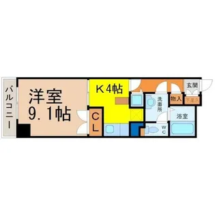 ネオ青山【2階】の間取り