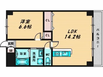 ヴィアサクラ【2階】の間取り