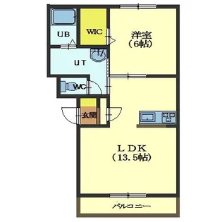 ラヴィドールⅡ【304号室】の間取り
