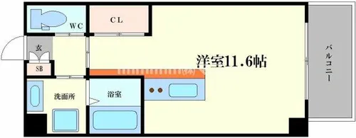 JJCOURT波除Ⅲ【7階】の間取り
