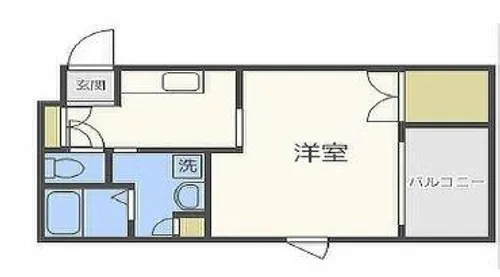 エイペックス京町堀【402号室】の間取り