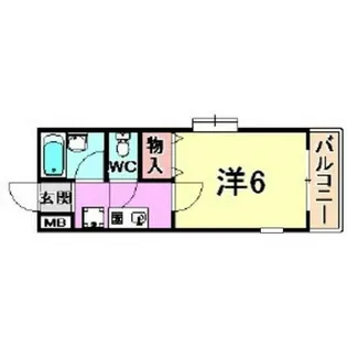 アルファコート【2階】の間取り