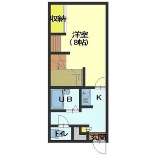 CRECIA Ⅵ【203号室】の間取り