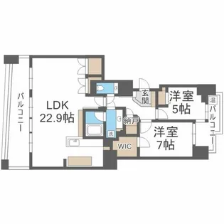 円山公園シティタワー【903号室】の間取り