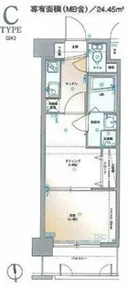グランフォーレ桜坂ステーションプラザ【2階】の間取り