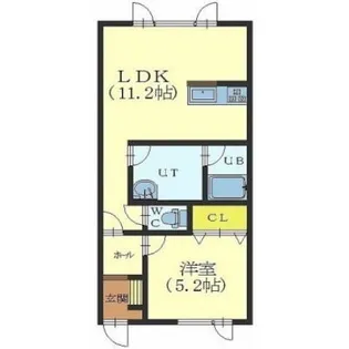 N happiness神山【203号室】の間取り