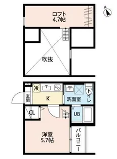 カサ・ピノ(カサピノ)【1階】の間取り