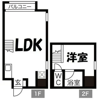 プリマヴェール名駅ノルテ【9階】の間取り