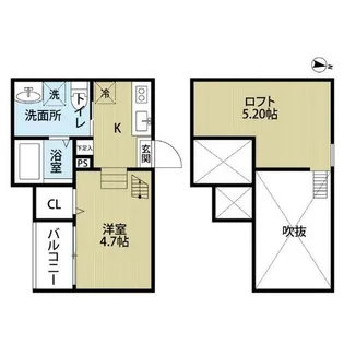 Solea(ソレア)【1階】の間取り