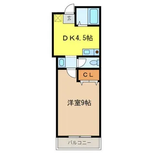 サンハイム千代田Ⅱ番館【103号室】の間取り