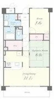 フェリーチェ加美【2階】の間取り