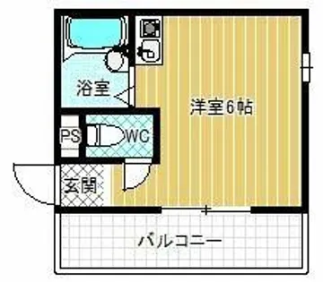 メゾン竹ノ内【2階】の間取り
