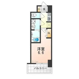 S-RESIDENCE堺浜寺broad【5階】の間取り