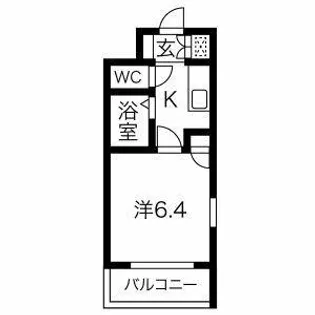 シャンブル塩原【3階】の間取り