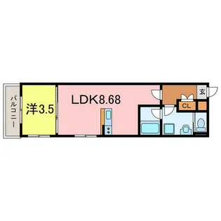 ARVIA知立【203号室】の間取り