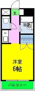 レジデンス曽根【302号室】の間取り