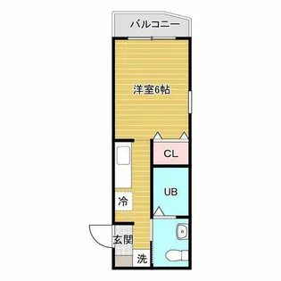 ウインズコートⅢ【2階】の間取り