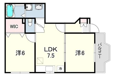 ルマージュ神戸3番館【1階】の間取り