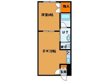 ルカ的場【305号室】の間取り