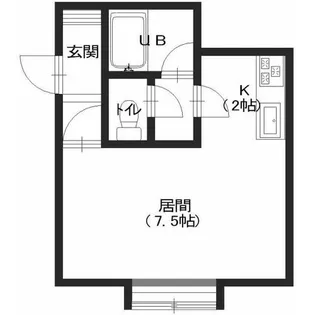RSトミオカ【205号室】の間取り
