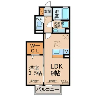 プロヴァンスの杜【1階】の間取り