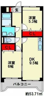 アテッサ南小倉【3階】の間取り