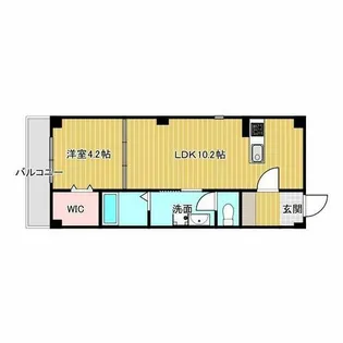 アルシエラ【1階】の間取り