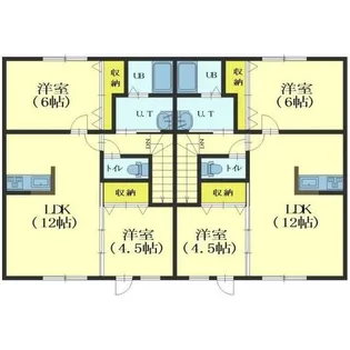 TENMA【201号室】の間取り