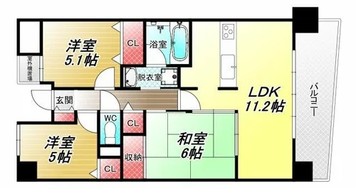 ファミーユ2002【3階】の間取り