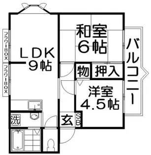 スティラクス D棟【2階】の間取り